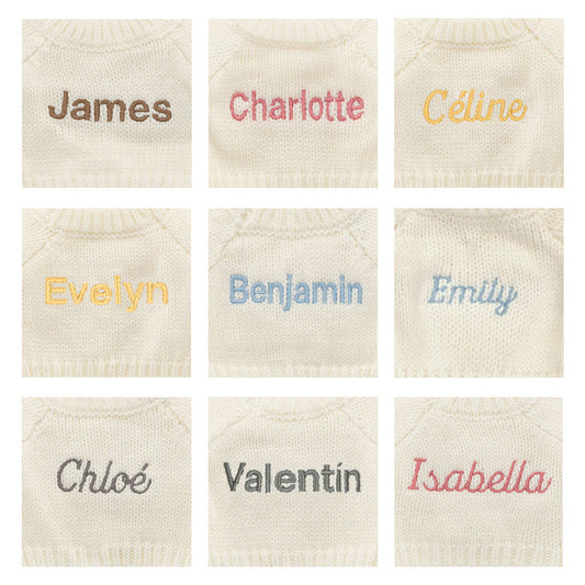 Bashful Luxe Bunny Willow with Personalized Cream Jumper