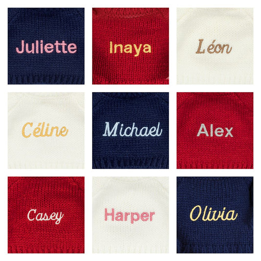 Bartholomew Bear Bouffant with Personalized Navy Jumper