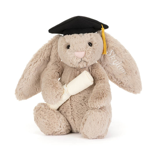 Personalized Bashful Bunny Graduation Outfit