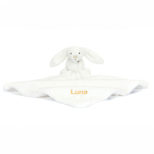 Personalized Bashful Luxe Bunny Luna Soother