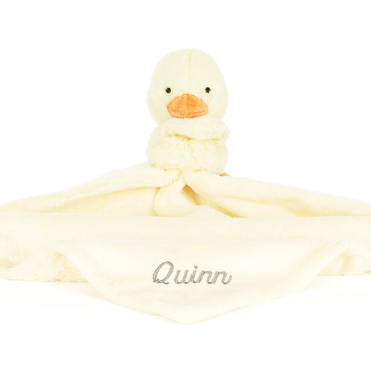 Personalized Bashful Duckling Soother